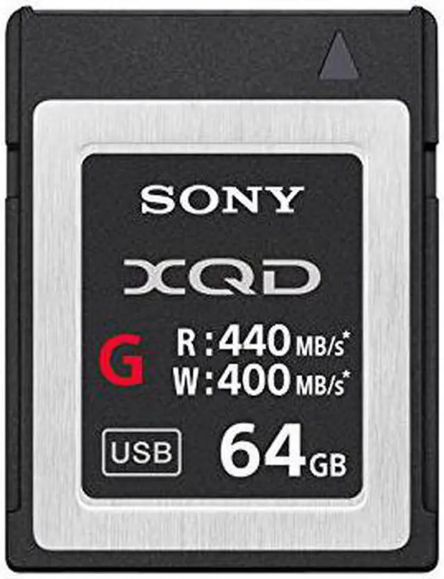Alt view image 4 of 20 - Sony G Series 64GB XQD Memory Card, 400MB/s Write Speed, 440MB/s Read Speed