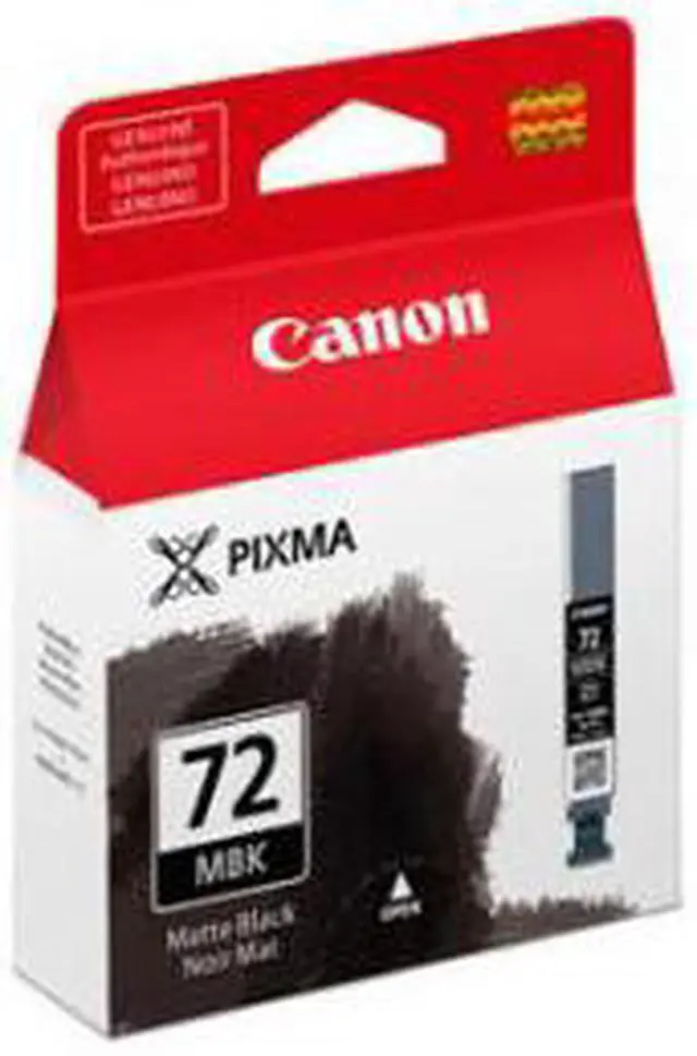 Alt view image 3 of 10 - Canon PGI-72MBK Matte Black Ink Tank
