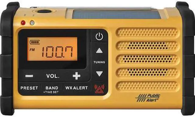 Alt view image 2 of 20 - Sangean AM FM WX Emergency Radio MMR-88