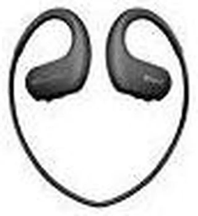 Alt view image 2 of 20 - Sony NWWS413BM 4GB Sports Wearable MP3 Player (Black)