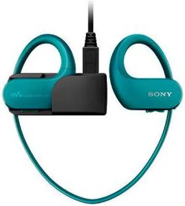 Alt view image 3 of 17 - Sony Walkman NW-WS413 4 GB Flash MP3 Player - Blue - Battery Built-in - MP3, AAC, WMA, ASF, MP3 VBR, AAC-LC - 12 Hour