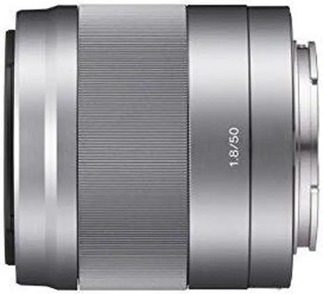 Alt view image 8 of 20 - SONY SEL50F18 Compact ILC Lenses 50mm f/1.8 Lens Silver