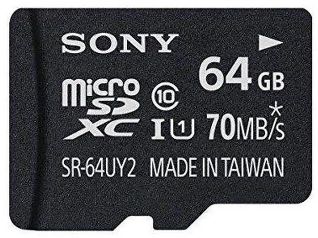 Alt view image 7 of 13 - Sony 64GB Class 10 UHS-1 Micro SDXC up to 70MB/s Memory Card