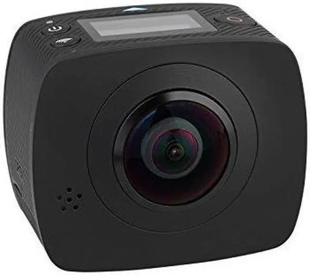 Alt view image 9 of 17 - iview 360 PRO Sport Camera Sony CMOS 8MP Pixels Dual Lens 720 Degree Panoramic View VR Format Compatible with All VR Devices TV Tuners & Video Capture Black (360 Pro Camera)