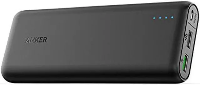 Alt view image 9 of 14 - Anker PowerCore 20,000 mAh Portable Charger for Most USB-Enabled Devices - Black