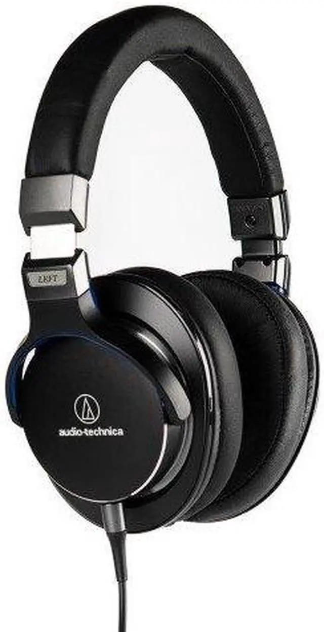 Alt view image 8 of 11 - Audio Technica ATH-MSR7 SonicPro Over-Ear Hi-Res Audio Headphones - Black