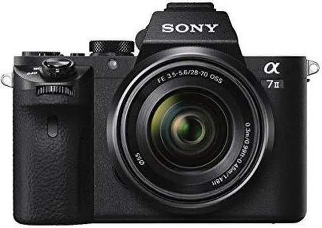 Alt view image 9 of 20 - Sony Alpha a7II Mirrorless Digital Camera w/FE 28-70mm f/3.5-5.6 OSS Lens