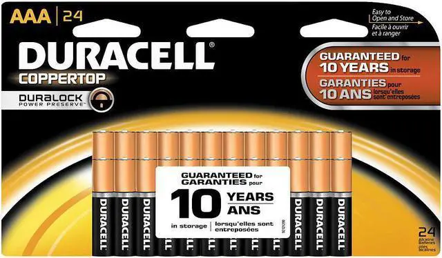 Main image of CopperTop Alkaline AAA Batteries 24/Pack MN2400B240002