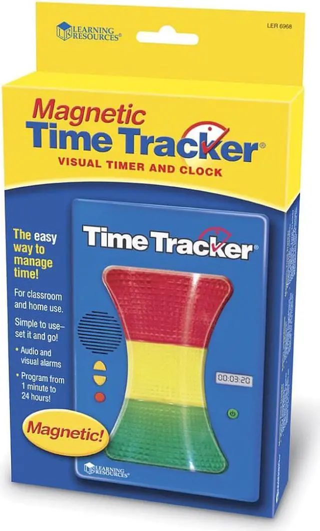 Alt view image 2 of 15 - Learning Resources Magnetic Time Tracker 6968