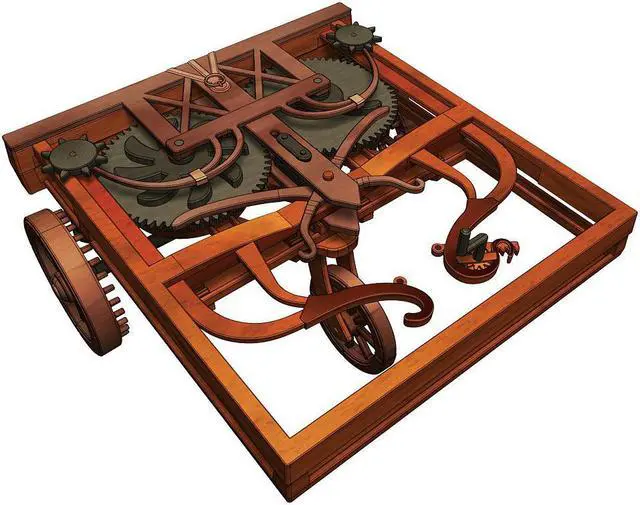 Alt view image 2 of 9 - Leonardo Da Vinci Kits - Self-Propelled Cart