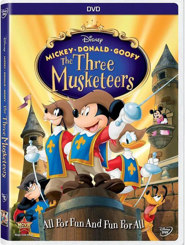 Main image of Mickey, Donald, Goofy: The Three Musketeers 10th Anniversary Edition DVD