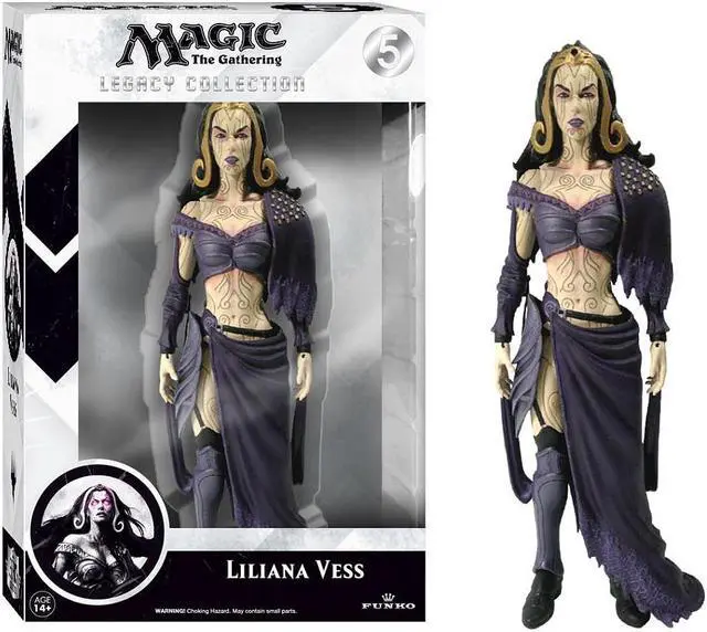 Alt view image 2 of 9 - Funko Magic The Gathering Legacy Collection Liliana Vess Action Figure