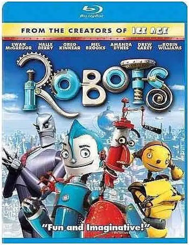 Alt view image 4 of 6 - BUENA VISTA HOME VIDEO ROBOTS (BLU-RAY/WS-1.78/ENG-FR-SP SUB/RE-PKGD)                NLA BR2288602