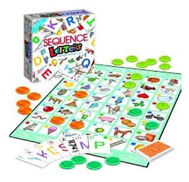 Alt view image 2 of 2 - Jax Sequence Game - Letters