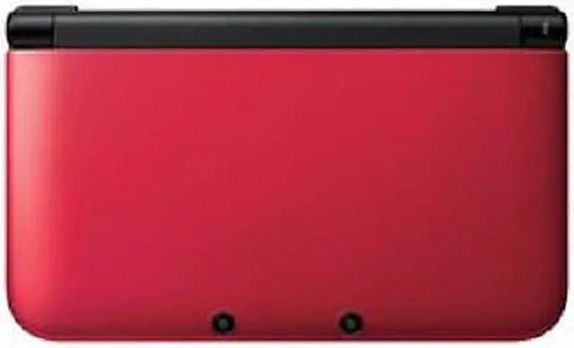 Alt view image 5 of 7 - Nintendo 3DS XL Red/Black