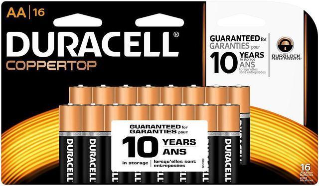 AA Duracell alkaline batteries - 1.5v
