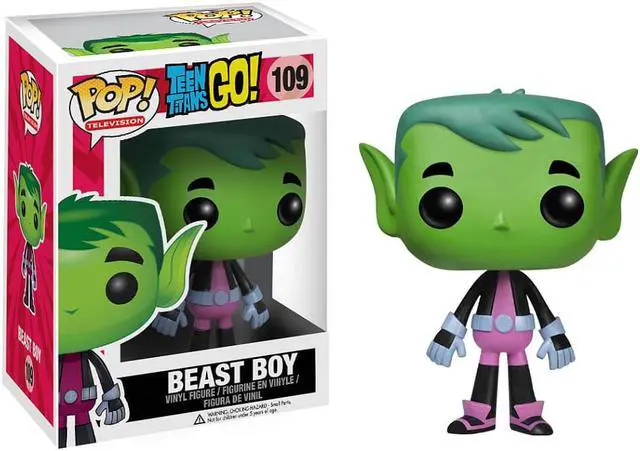 Alt view image 3 of 3 - Funko POP TV: Teen Titans Go! - Beast Boy Action Figure