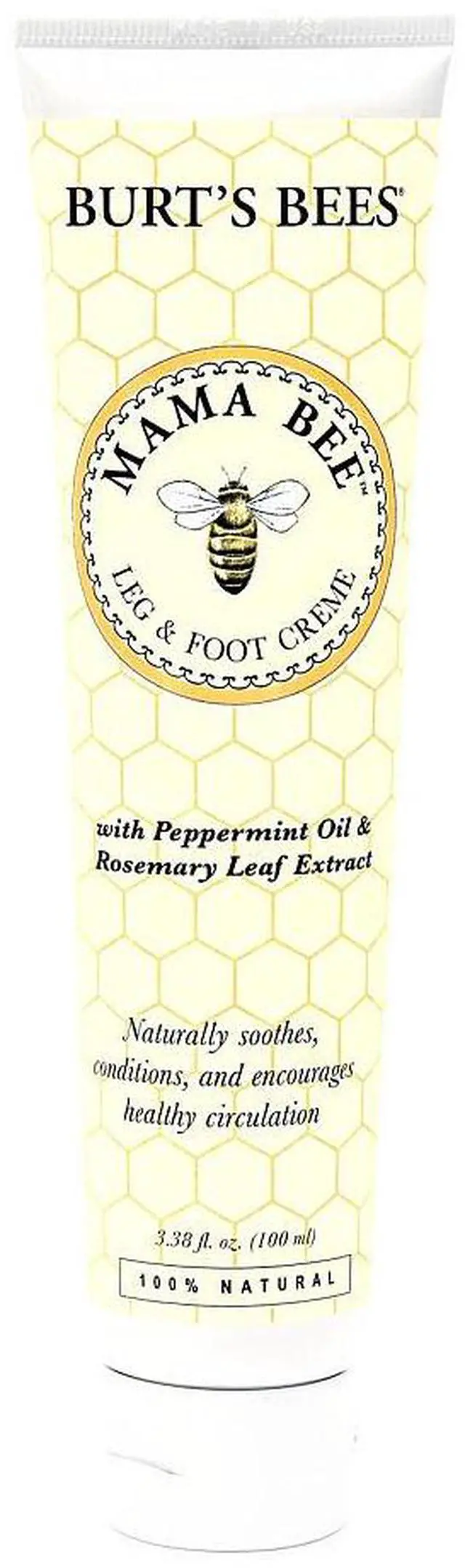 Alt view image 2 of 6 - Mama Bee Leg & Foot - Burt's Bees - 3.38 oz - Creme