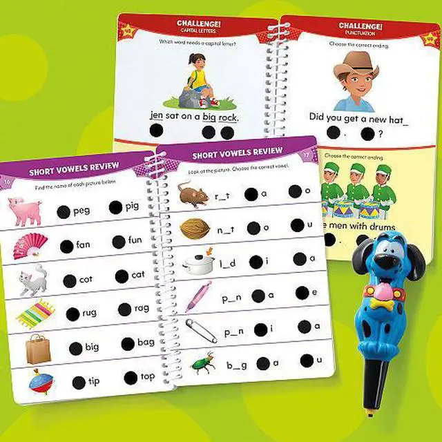 Alt view image 3 of 13 - Educational Insights Hot Dots Jr. Let's Master Kindergarten Reading Set with