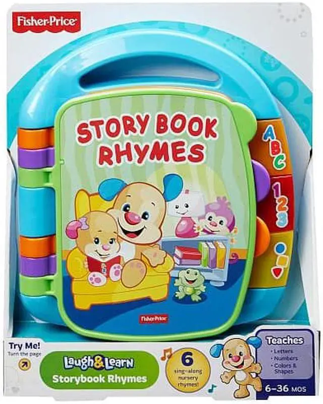 Alt view image 2 of 14 - Fisher-Price Laugh & Learn Storybook Rhymes Book