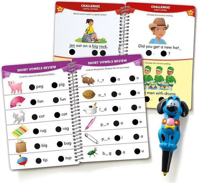 Main image of Educational Insights Hot Dots Jr. Let's Master Kindergarten Reading Set with