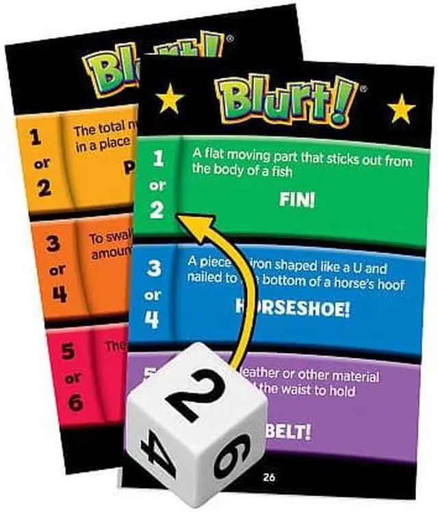 Alt view image 3 of 15 - Educational Insights Blurt! Vocabulary Building Board Game
