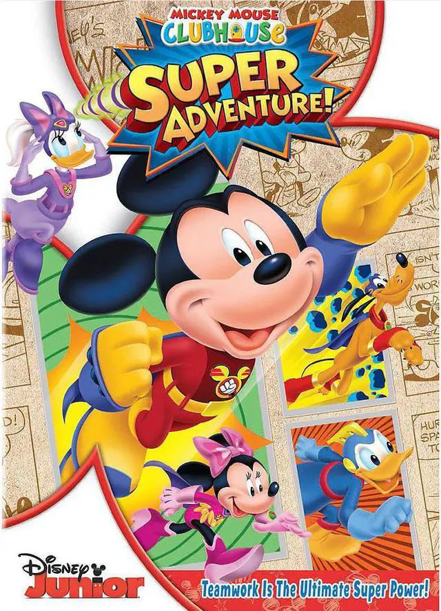 Main image of BUENA VISTA HOME VIDEO MICKEY MOUSE CLUBHOUSE-SUPER ADVENTURE (DVD/TRADING CARDS) D119169D