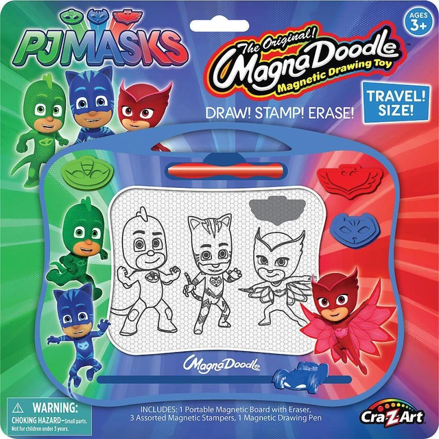 Main image of Cra-Z-Art PJ Masks Travel Magna Doodle Magnetic Drawing Toy