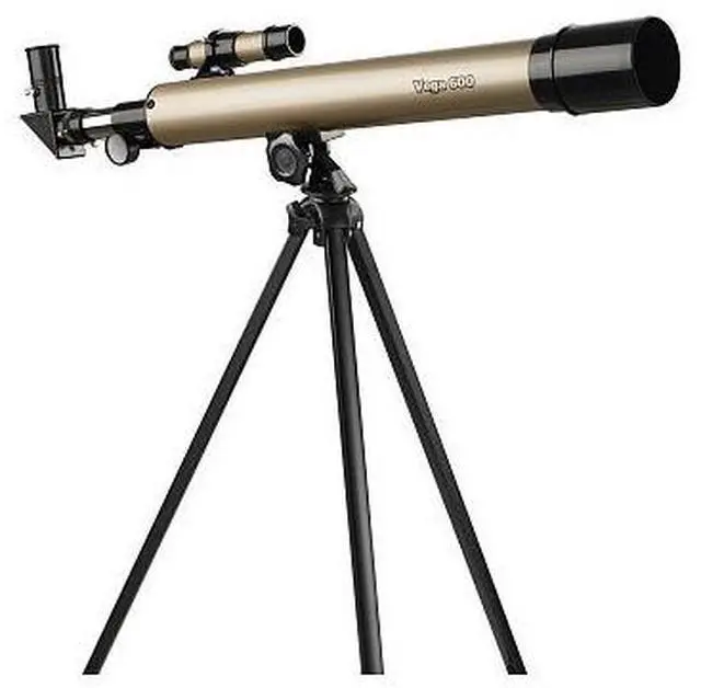 Alt view image 5 of 13 - Educational Insights 5248 GeoSafari Vega 600 Telescope 2 Elements - 30x to 150x Magnification - 50 mm Aperture - 600 mm Focal Length - Silver