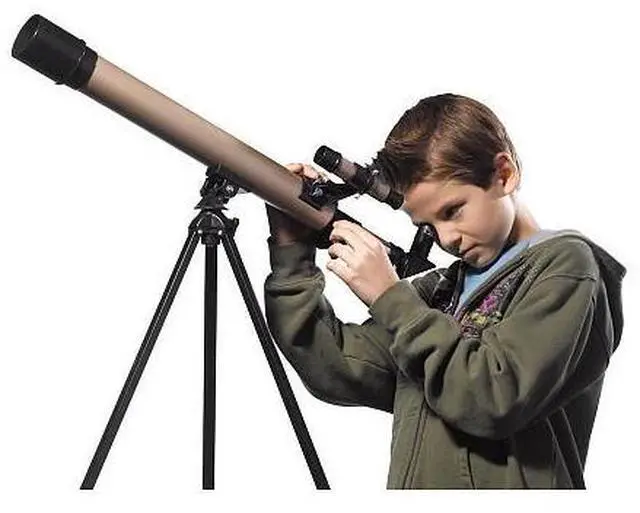 Alt view image 7 of 13 - Educational Insights 5248 GeoSafari Vega 600 Telescope 2 Elements - 30x to 150x Magnification - 50 mm Aperture - 600 mm Focal Length - Silver