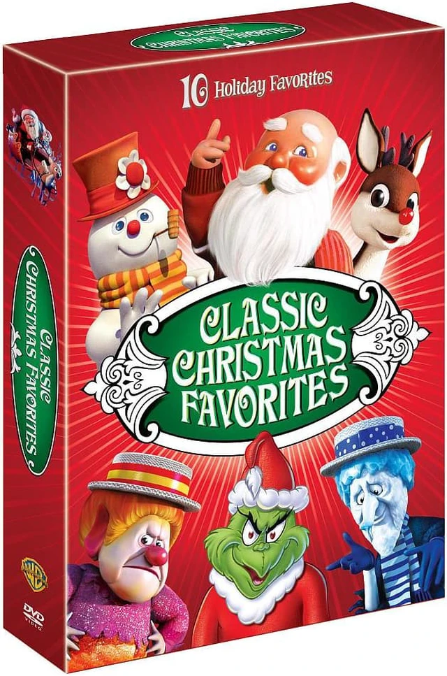 Main image of WARNER HOME VIDEO CLASSIC CHRISTMAS FAVORTIES (DVD/4 DISC/FF-4X3/RE-PKGD)-NLA D416519D