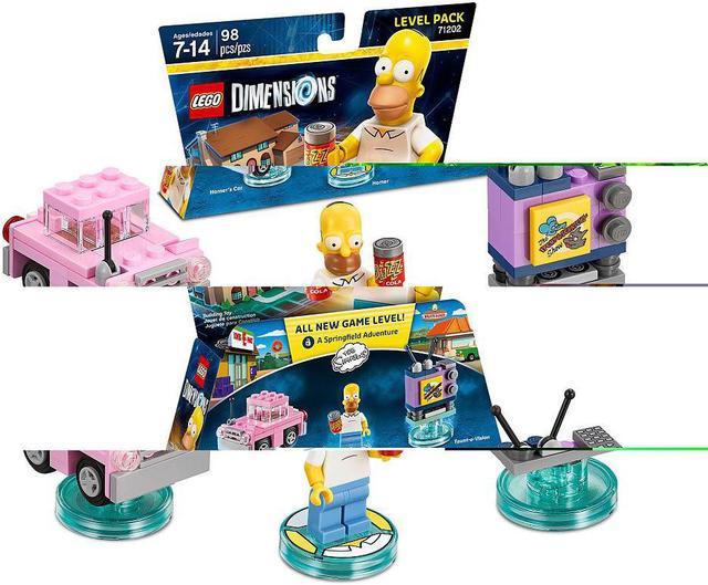  LEGO Dimensions - The Simpsons - Level Pack : Video Games