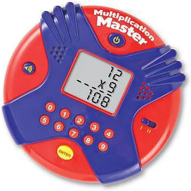 Alt view image 4 of 20 - Learning Resources Multiplication Master Electronic Flash Card Game