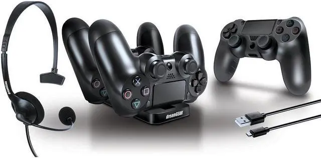 Main image of dreamGEAR Player's Kit for Sony PS4 - Black