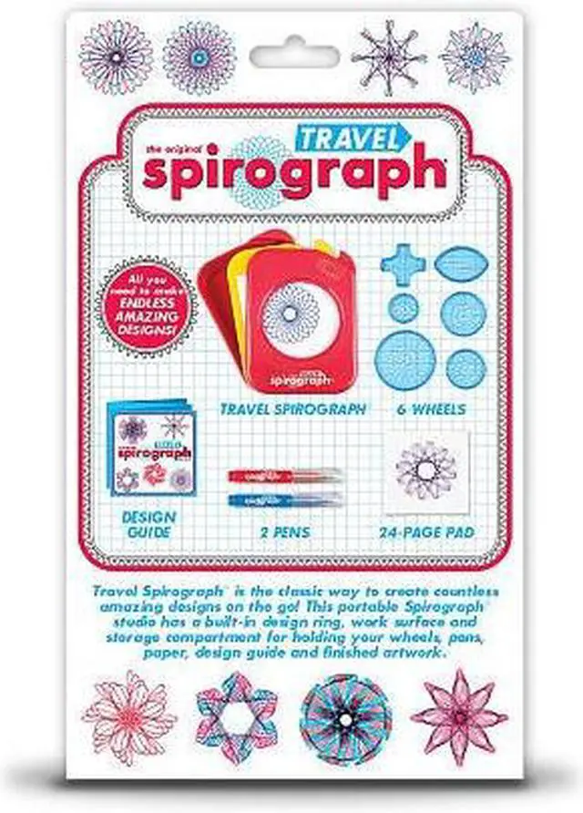 Alt view image 6 of 9 - Travel Spirograph - Craft Kit by Kahootz (Spirograph) (01020)