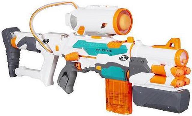 Alt view image 3 of 12 - NERF N-Strike Modulus Tri-Strike Blaster