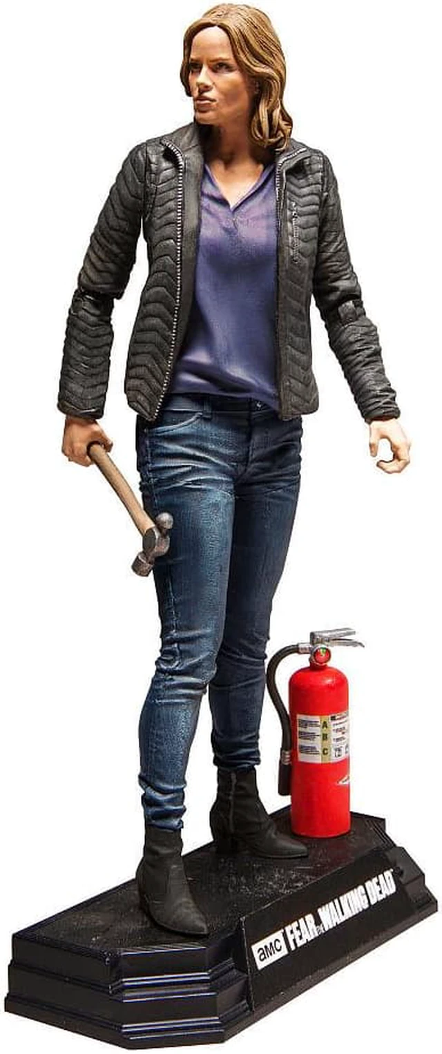 Alt view image 3 of 6 - Fear the Walking Dead Madison Clark 7-Inch Color Tops Red Wave #4 Action Figure