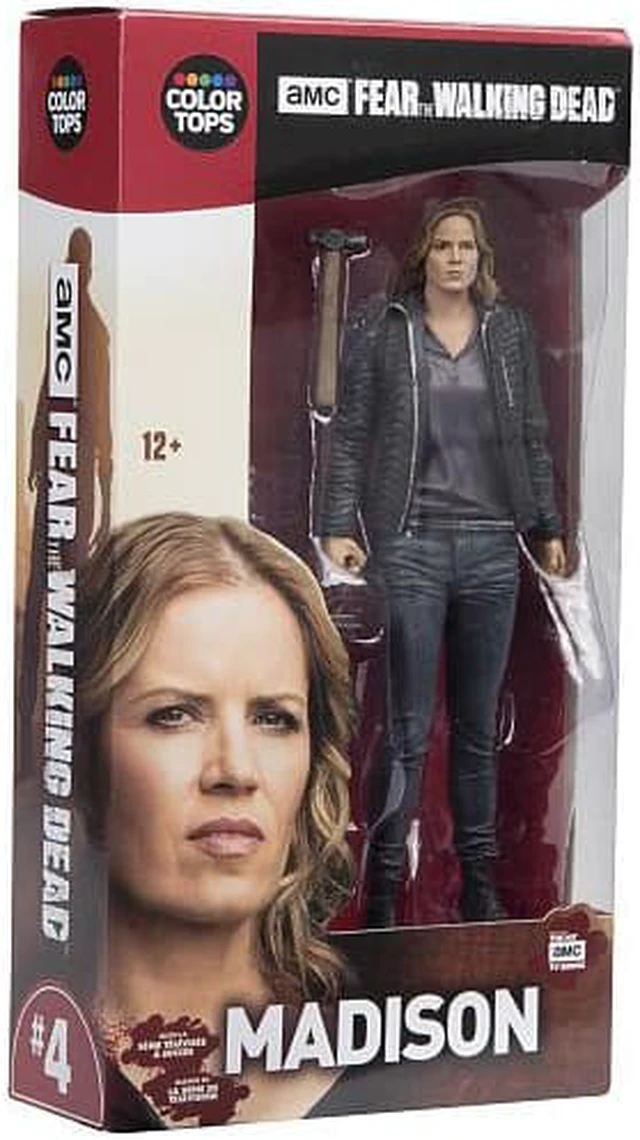 Alt view image 2 of 6 - Fear the Walking Dead Madison Clark 7-Inch Color Tops Red Wave #4 Action Figure