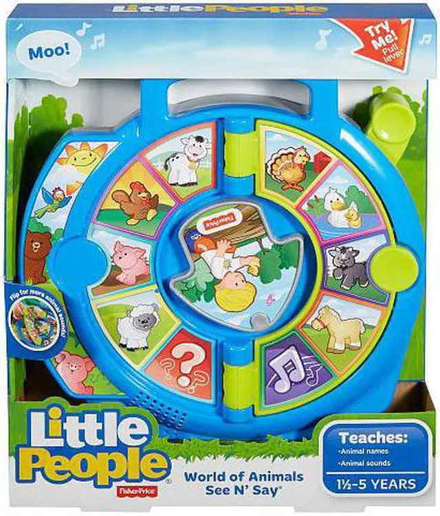 Alt view image 2 of 20 - Fisher-Price Little People World of Animals See 'n Say Playset