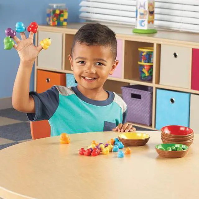 Alt view image 4 of 19 - Learning Resources Learning Essentials Birds in a Nest Sorting Se - 36 Piece