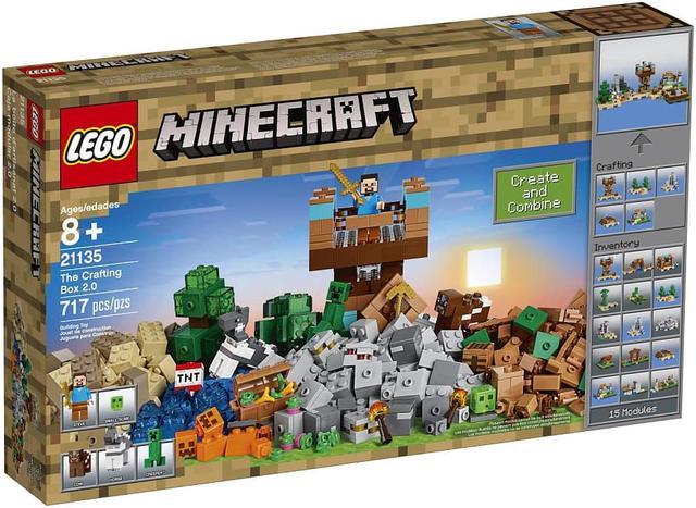  LEGO Minecraft: Steve Minifigure with Pickaxe : Toys & Games