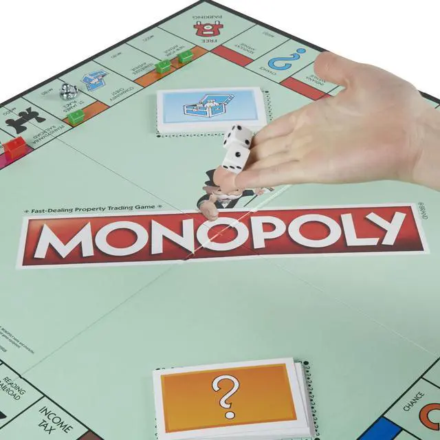 Alt view image 2 of 17 - Monopoly Updatd Tokens Classic Gameplay Family Fun Board Game Hasbro C1009