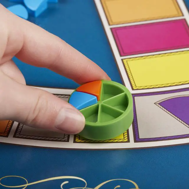 Alt view image 8 of 18 - Trivial Pursuit Classic Ed Family Fun Strategy Board Game Hasbro HSBC1940