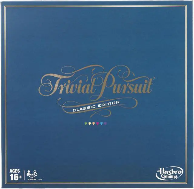 Alt view image 7 of 18 - Trivial Pursuit Classic Ed Family Fun Strategy Board Game Hasbro HSBC1940