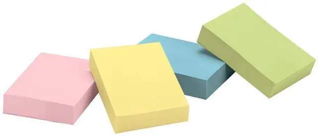Alt view image 3 of 14 - Post-it Recycled Note Pads 1 1/2 x 2 Assorted Helsinki Colors 100-Sheet 12/Pack
