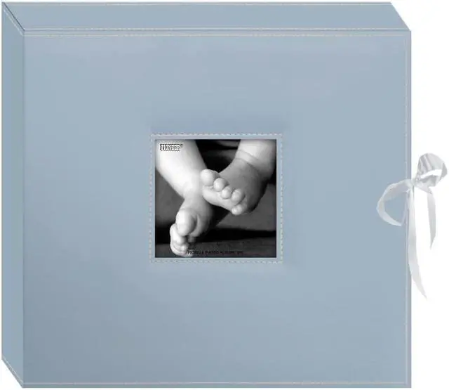 Alt view image 2 of 5 - Pioneer SBX-12BB Sewn Leatherette D-Ring Scrapbook Box 13"X14.5