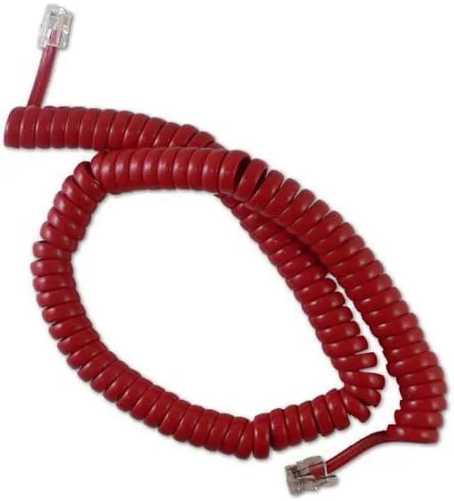 Main image of Cablesys 1200RD GCHA444012-FCR / 12' RED Handset Cord