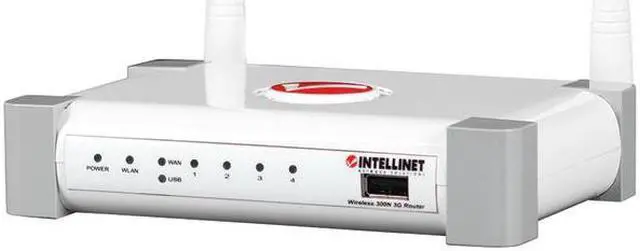 Alt view image 5 of 10 - INTELLINET 524681 Intellinet 524681 wireless 300n 3g router