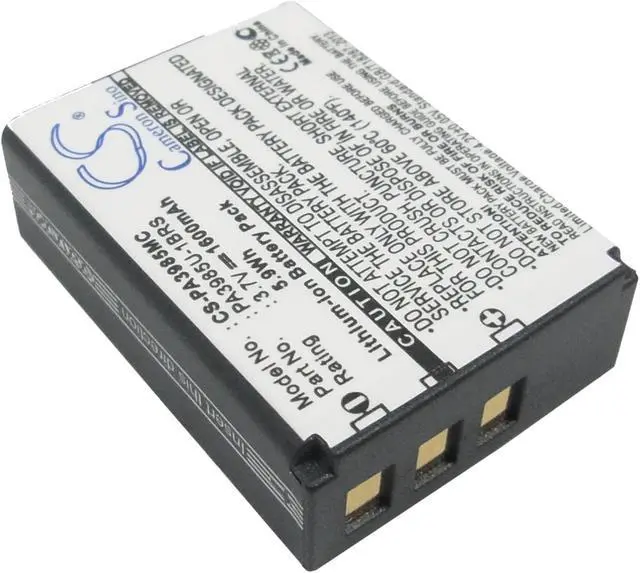 Alt view image 2 of 11 - 1600mAh Battery For Toshiba Camileo X200, Camileo X400, Camileo X416 HD