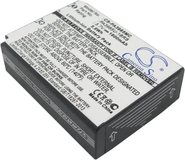 Main image of 1600mAh Battery For Toshiba Camileo X200, Camileo X400, Camileo X416 HD